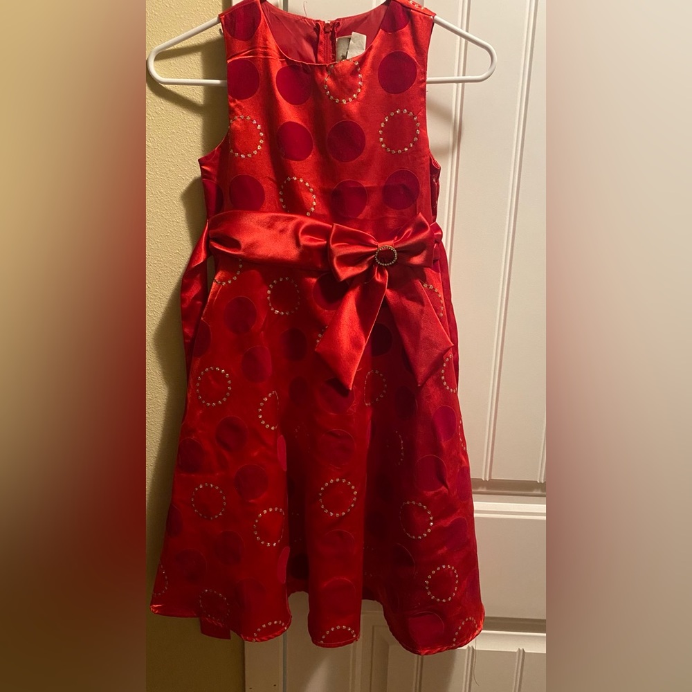 Girls Christmas holiday dress